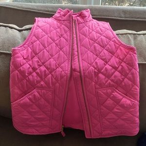 J crew girls vest